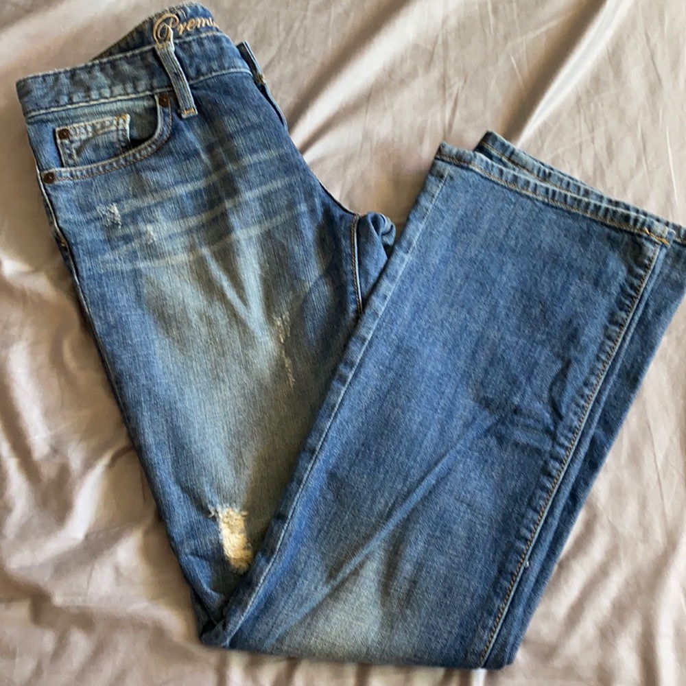 Gap Premium Distressed Bootcut